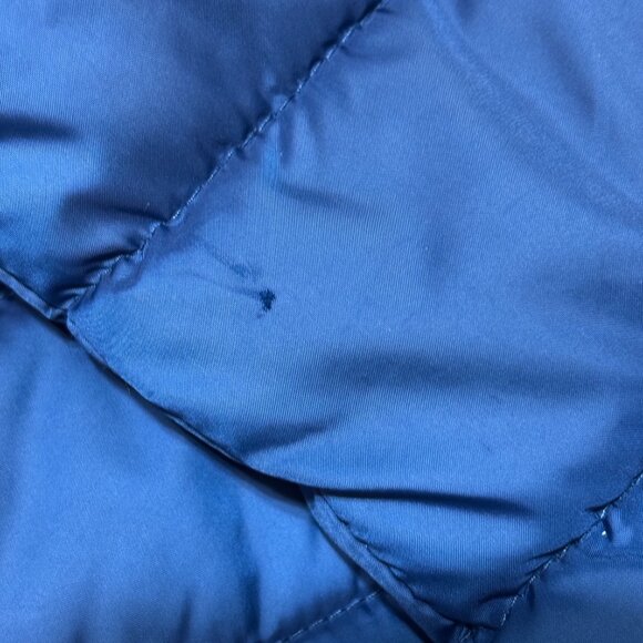 Everlast Puffer Jacket Blue Hooded Zip Front Quilted Coat Women’s M Polyester - Picture 13 of 13